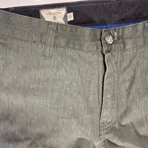 Volcom Gray Dress Pants Men's 30x30 Straight Leg Modern Fit Casual Work - Picture 6 of 11